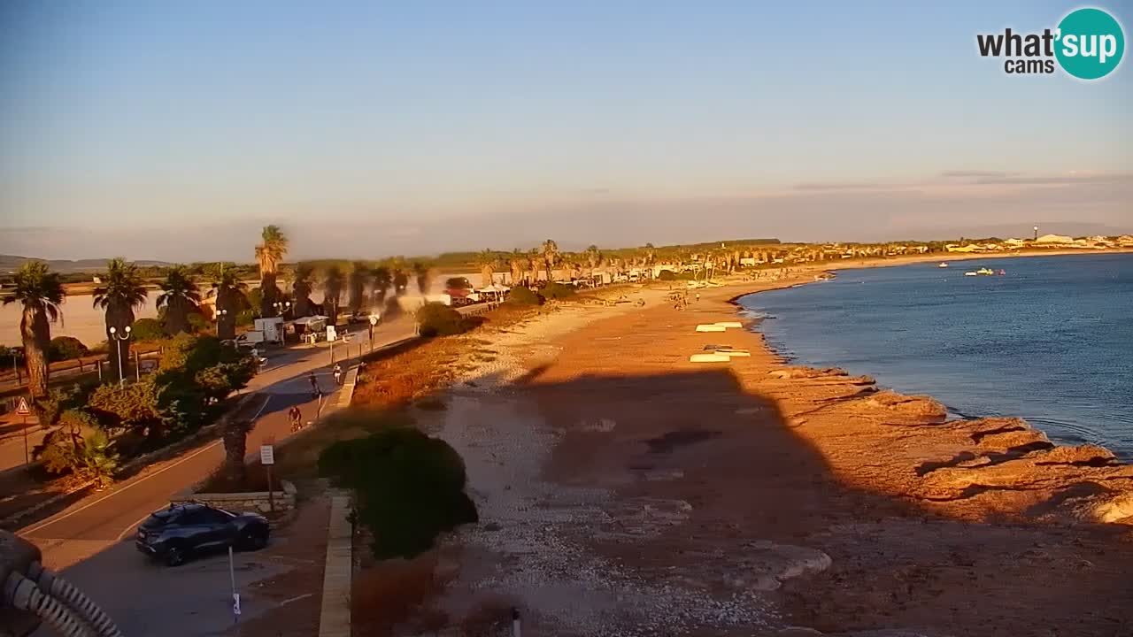 Livecam Putzu Idu – Cala Saline | Sardinia