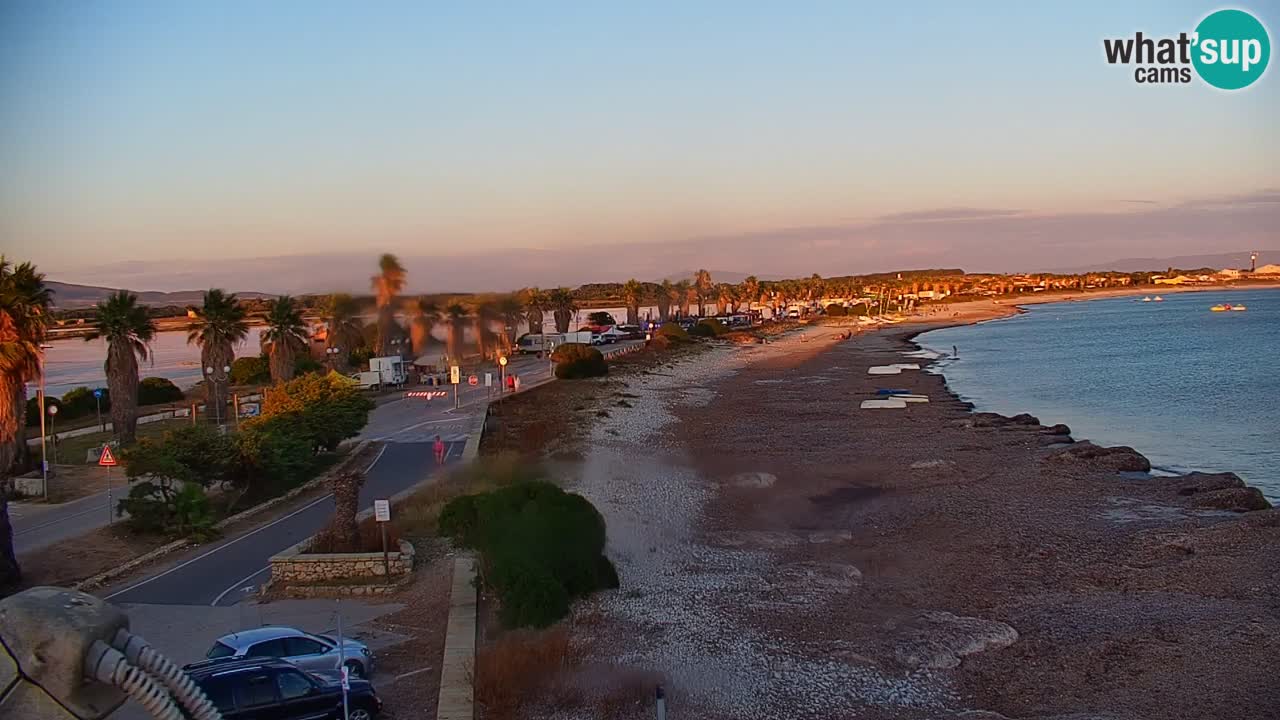 Livecam Putzu Idu – Cala Saline | Sardinia