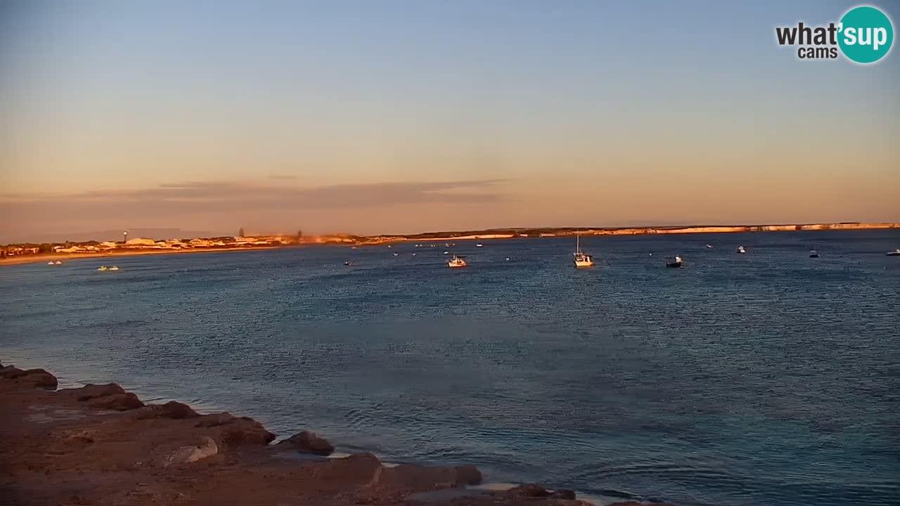 Web Kamera Cala Saline – plaža Putzu Idu | Sardinija