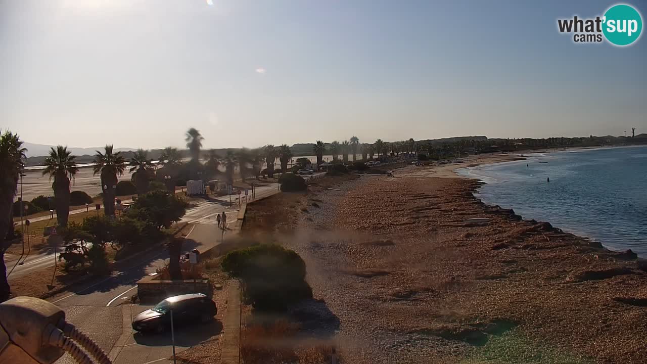 Web Kamera Cala Saline – plaža Putzu Idu | Sardinija