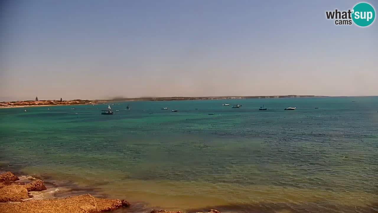 Spletna kamera Cala Saline – Plaža Putzu Idu | Sardinija