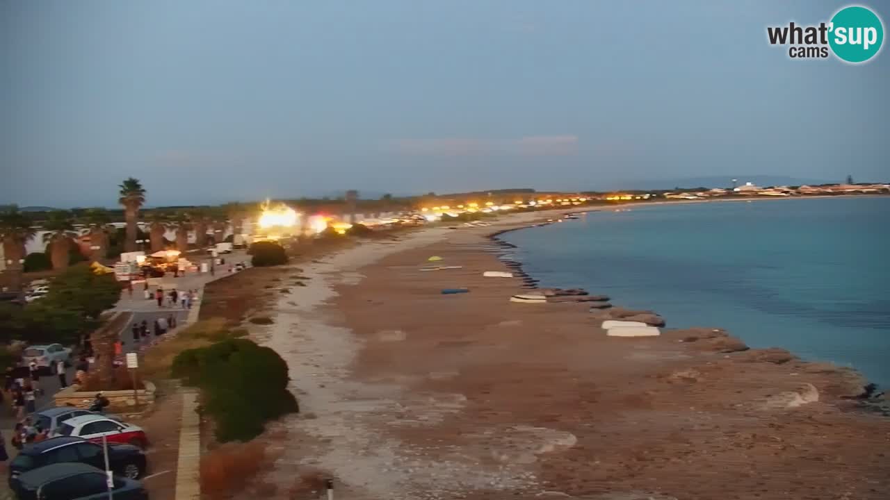 Spletna kamera Cala Saline – Plaža Putzu Idu | Sardinija