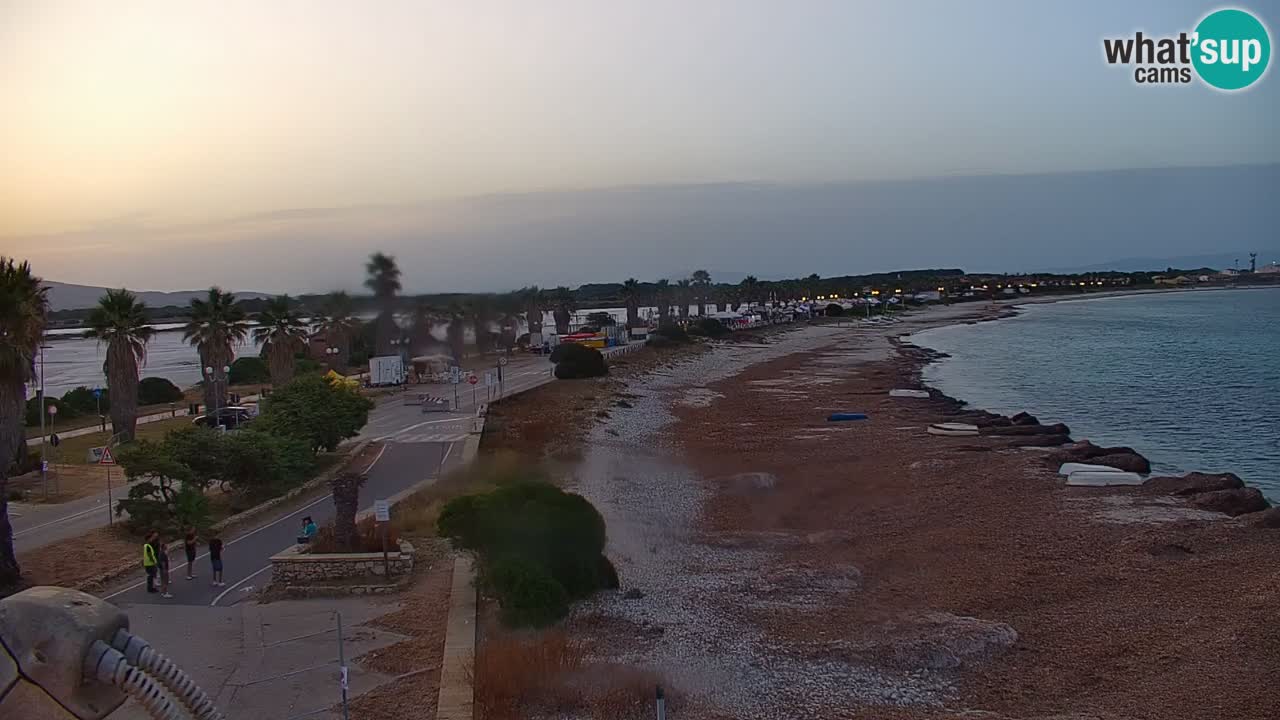 Web Kamera Cala Saline – plaža Putzu Idu | Sardinija