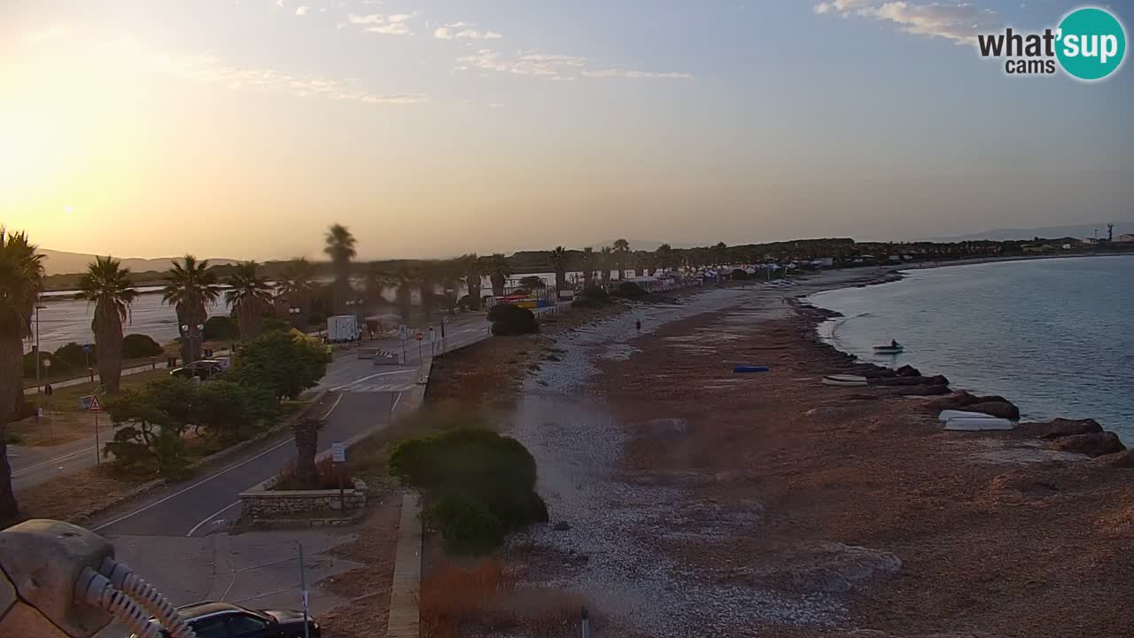 Web Kamera Cala Saline – plaža Putzu Idu | Sardinija