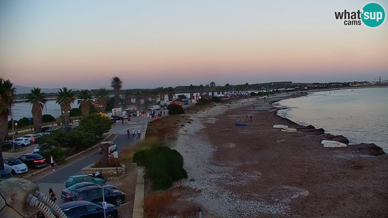 Web Kamera Cala Saline – plaža Putzu Idu | Sardinija