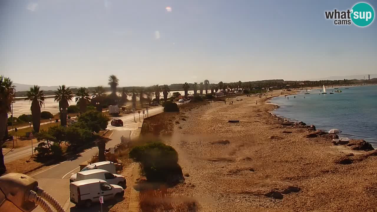 Livecam Cala Saline – Plage Putzu Idu | Sardaigne
