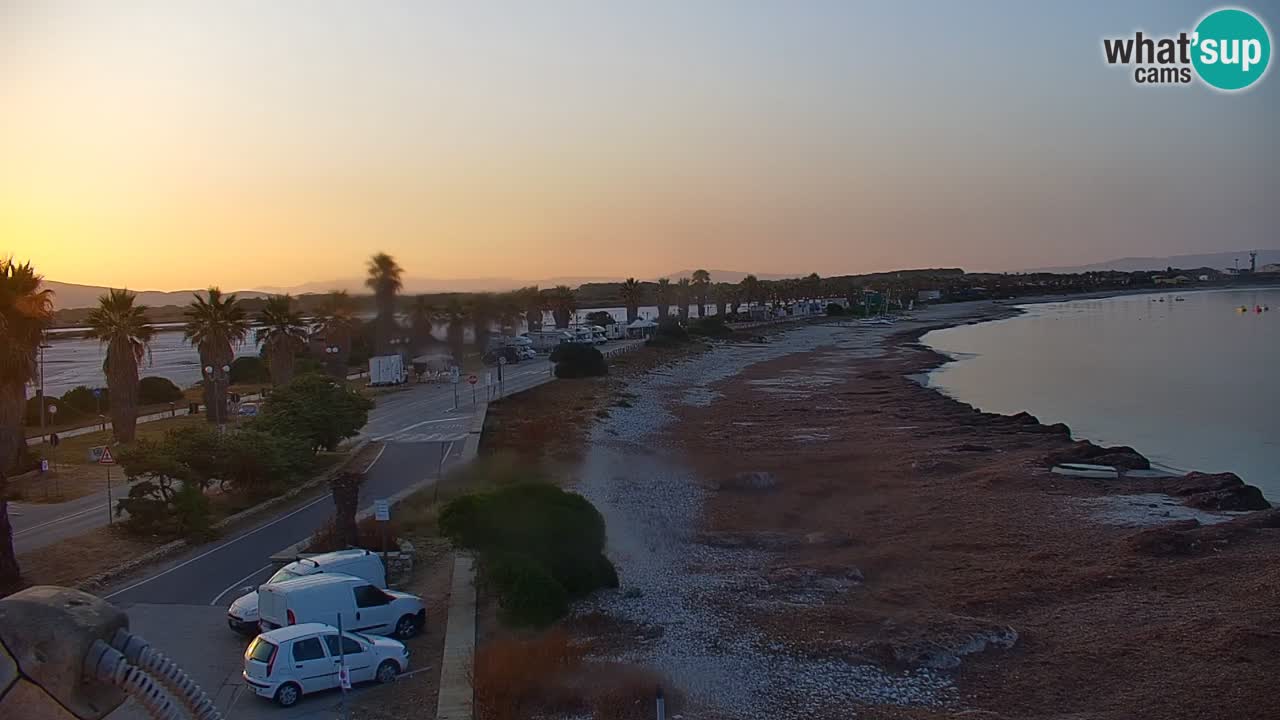 Web Kamera Cala Saline – plaža Putzu Idu | Sardinija