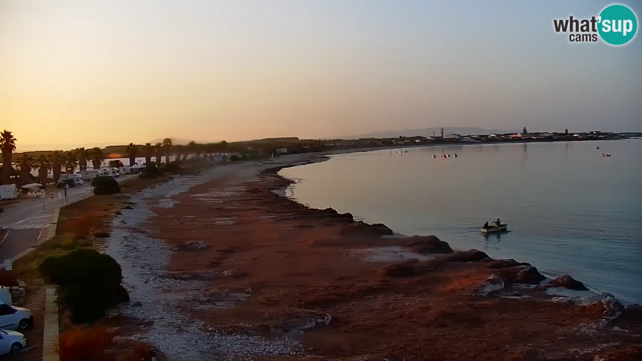 Web Kamera Cala Saline – plaža Putzu Idu | Sardinija