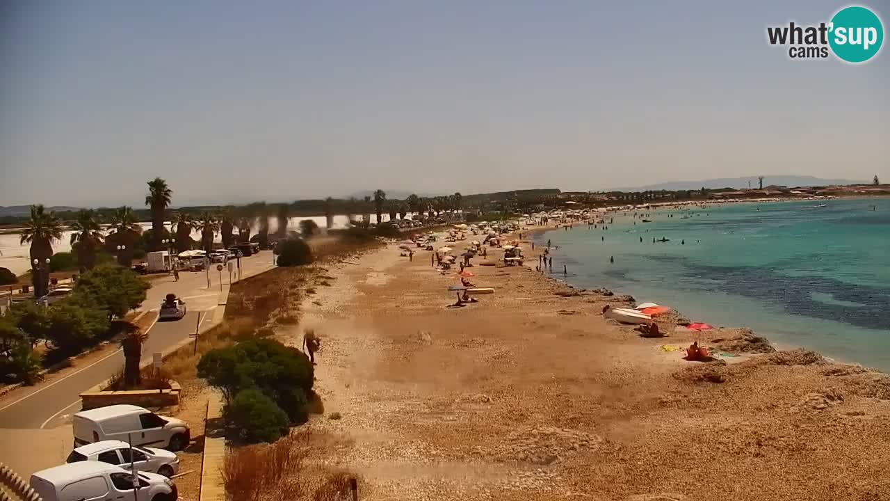 Livecam Putzu Idu – Cala Saline | Sardinia