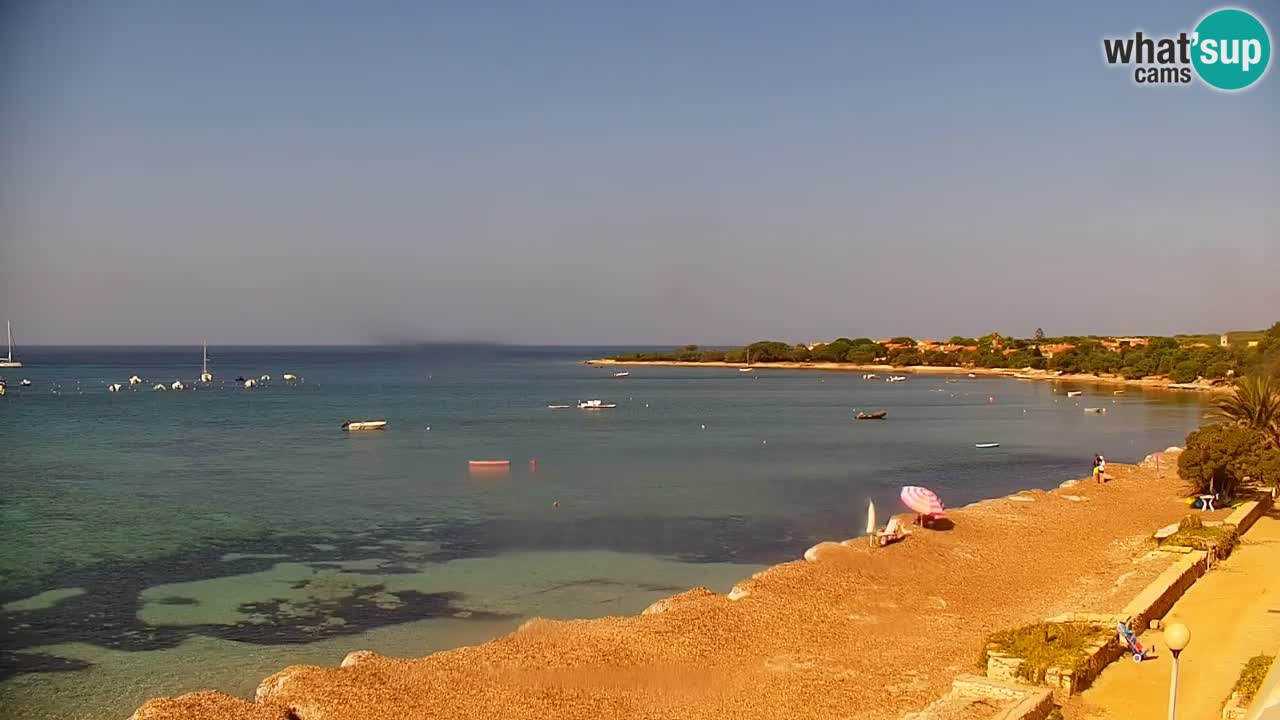 Web Kamera Cala Saline – plaža Putzu Idu | Sardinija