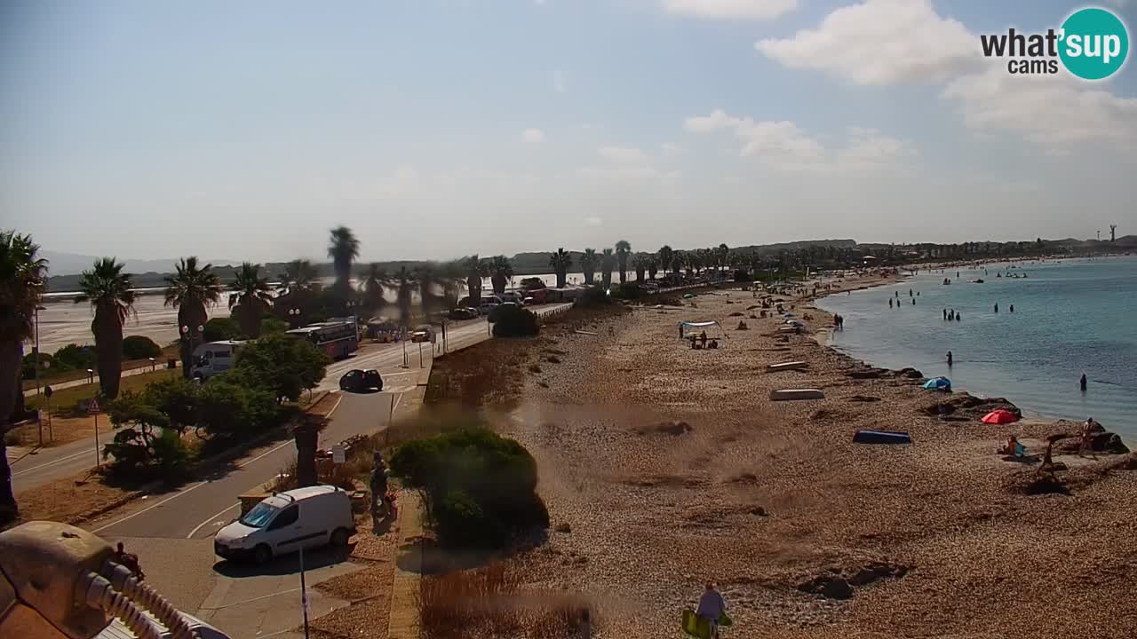 Livecam Cala Saline – Plage Putzu Idu | Sardaigne