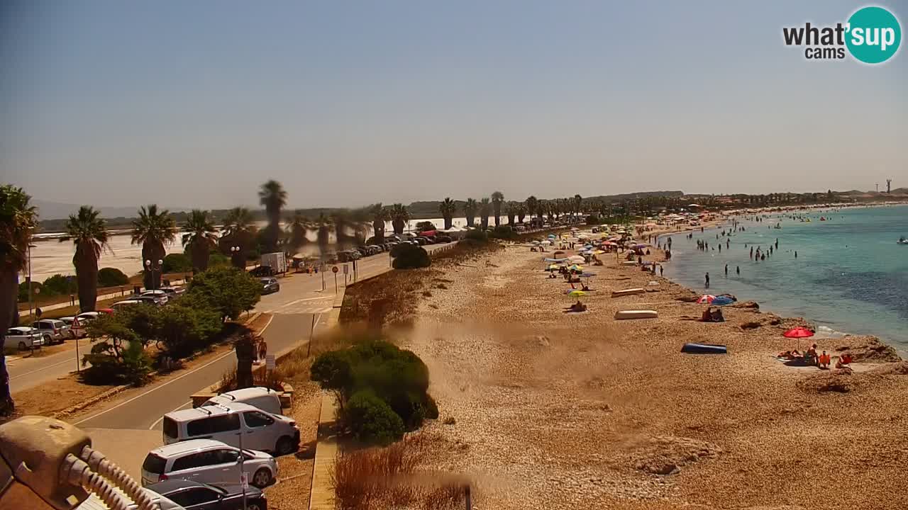 Web Kamera Cala Saline – plaža Putzu Idu | Sardinija