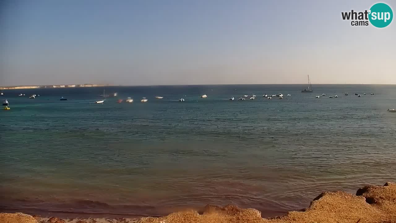 Spletna kamera Cala Saline – Plaža Putzu Idu | Sardinija