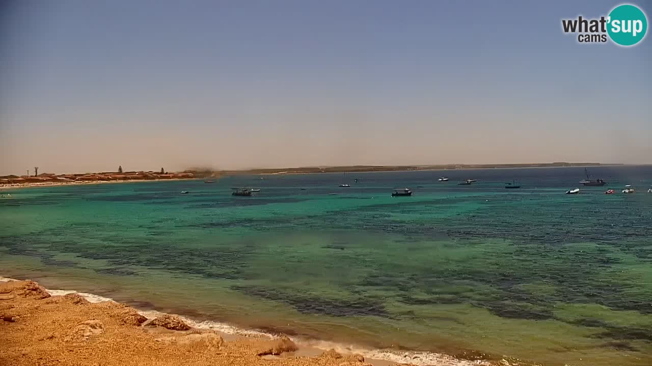 Spletna kamera Cala Saline – Plaža Putzu Idu | Sardinija