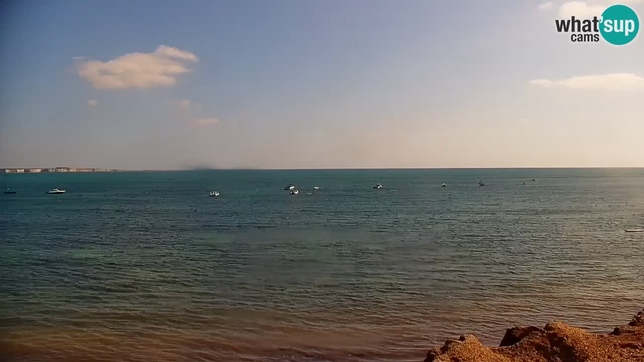 Web Kamera Cala Saline – plaža Putzu Idu | Sardinija