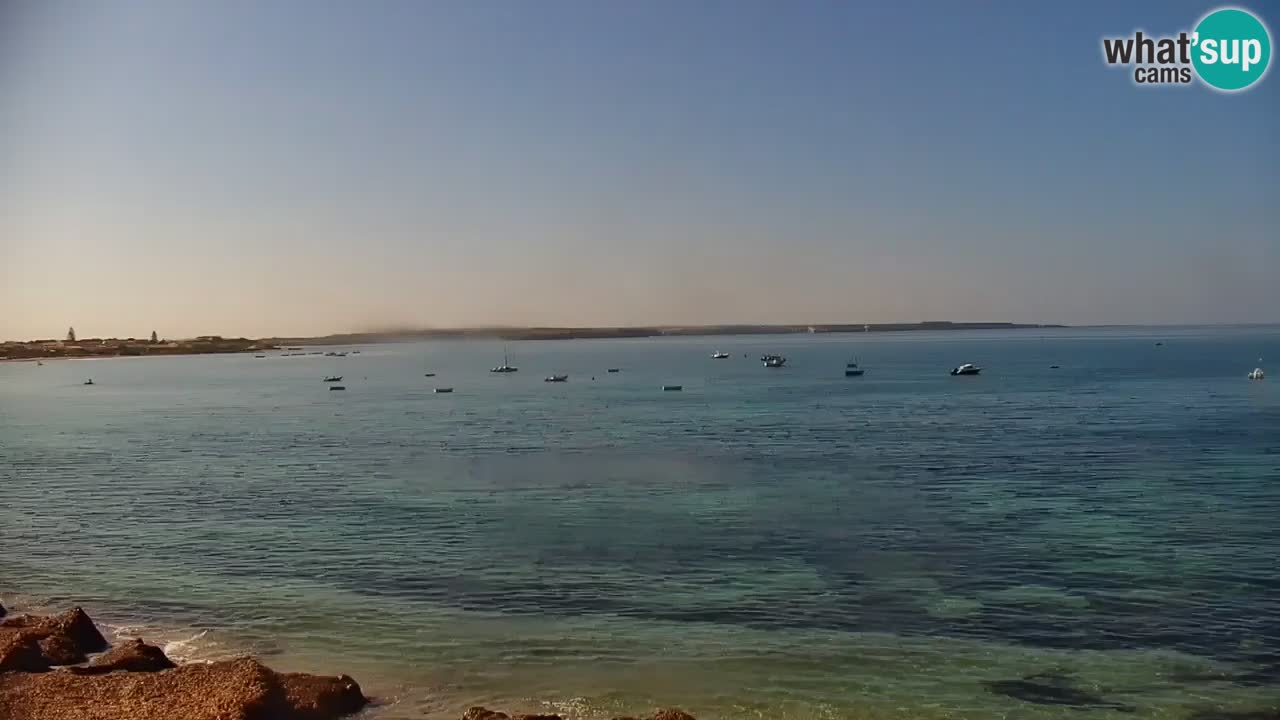 Spletna kamera Cala Saline – Plaža Putzu Idu | Sardinija