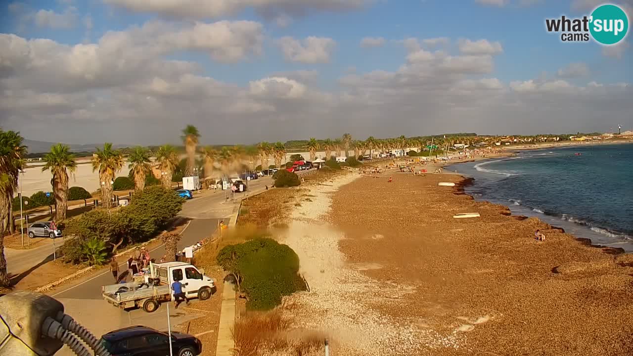 Livecam Putzu Idu – Cala Saline | Sardinia
