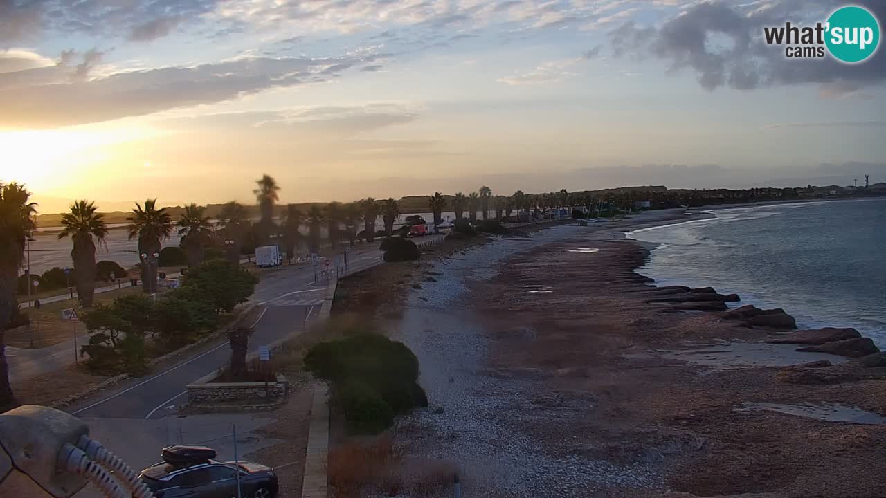 Livecam Putzu Idu – Cala Saline | Sardinia