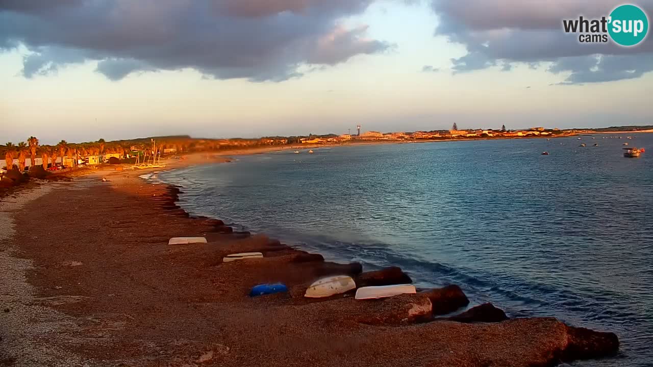 Cala Saline webcam – Strand Putzu Idu | Sardinien