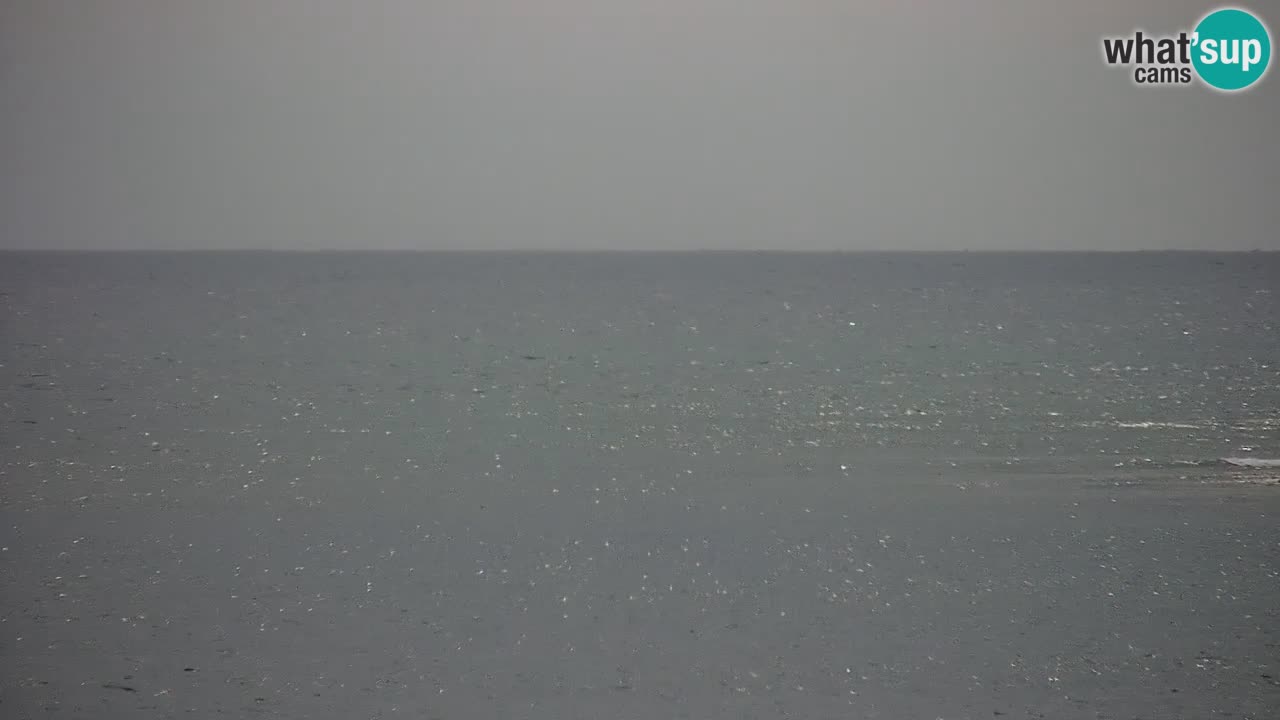 Spletna kamera Cala Saline – Plaža Putzu Idu | Sardinija
