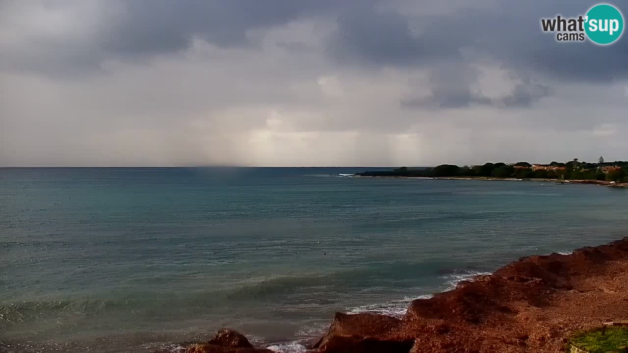 Web Kamera Cala Saline – plaža Putzu Idu | Sardinija