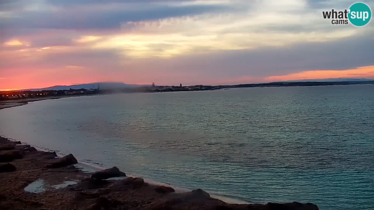 Spletna kamera Cala Saline – Plaža Putzu Idu | Sardinija