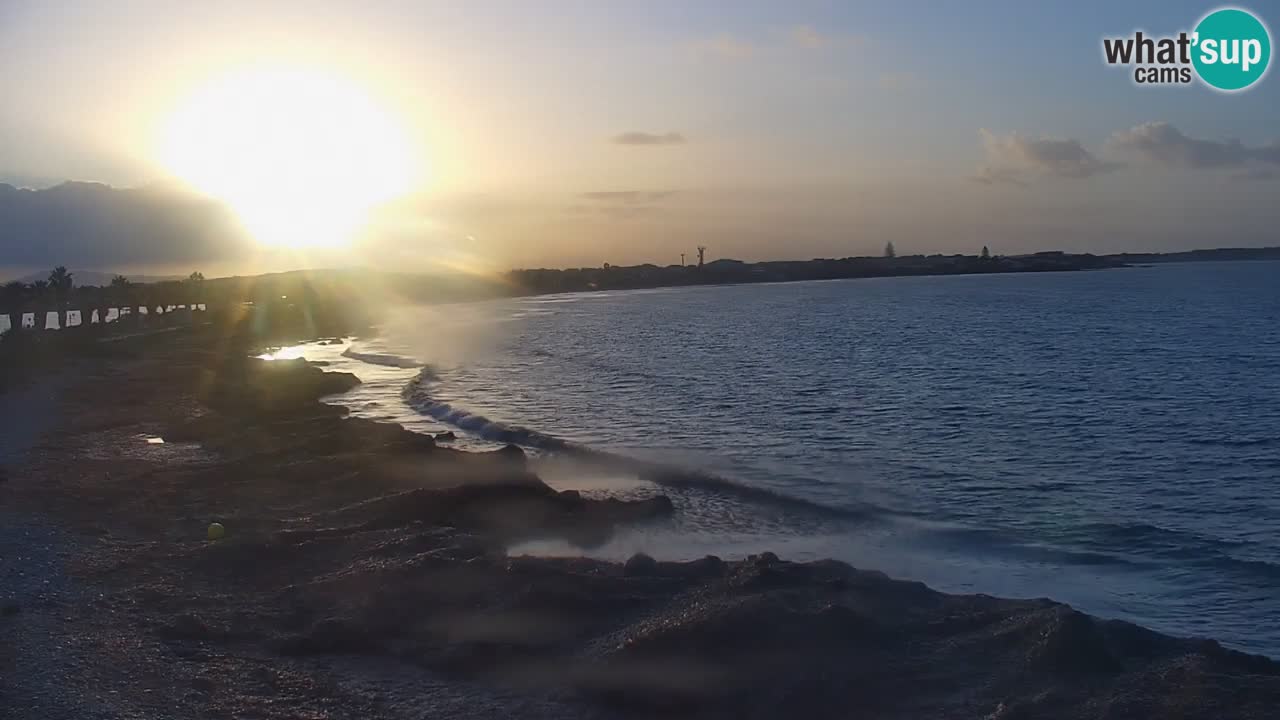 Cala Saline webcam – Strand Putzu Idu | Sardinien