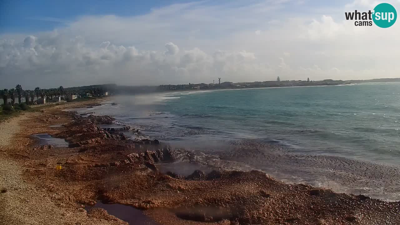 Web Kamera Cala Saline – plaža Putzu Idu | Sardinija