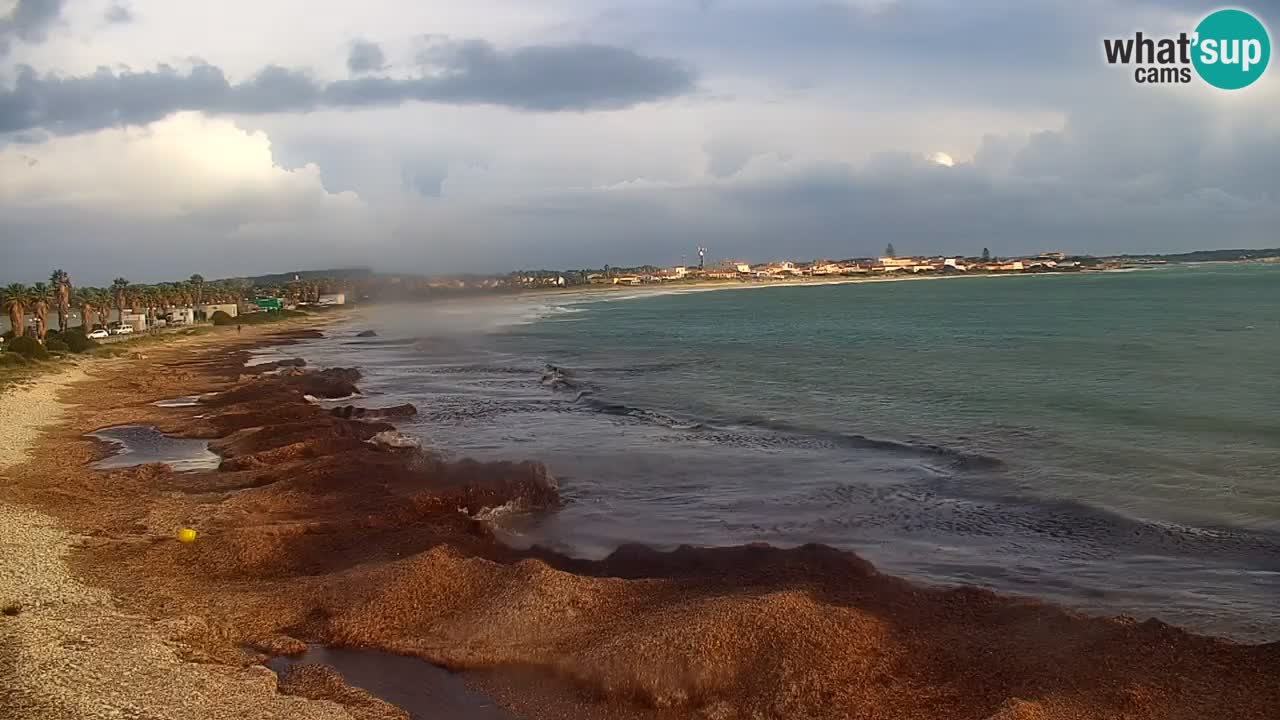 Spletna kamera Cala Saline – Plaža Putzu Idu | Sardinija