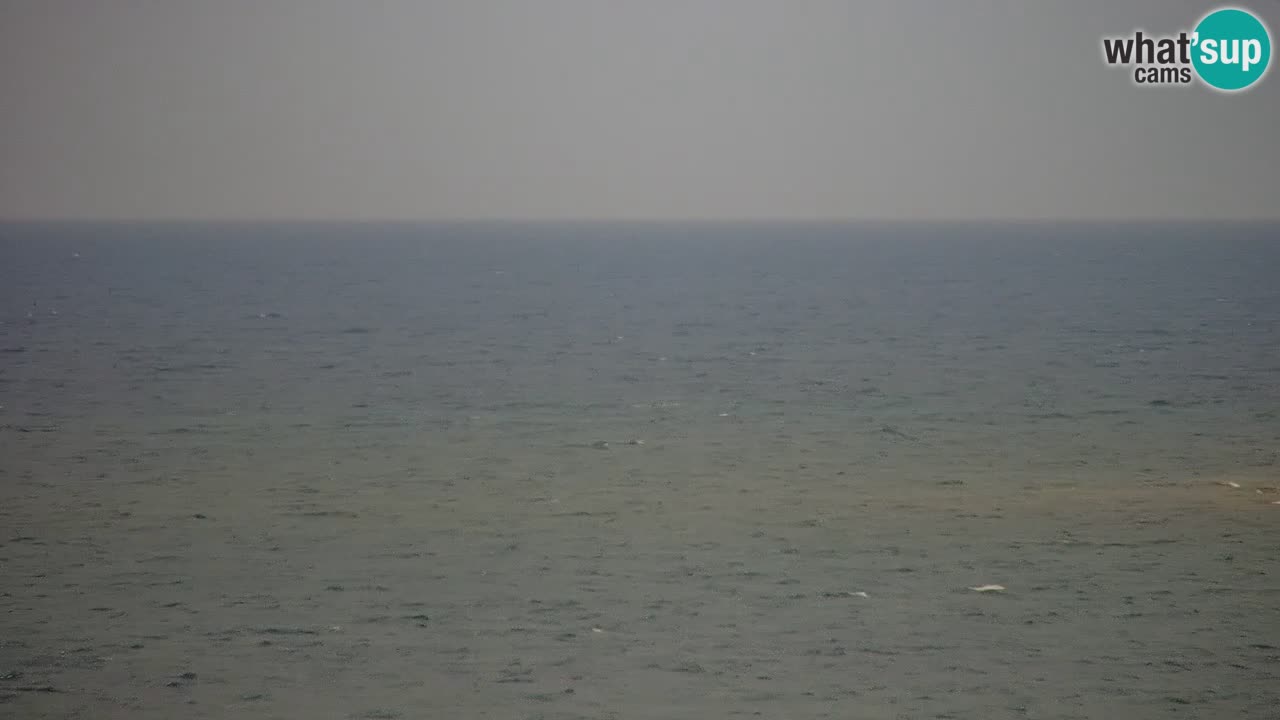 Spletna kamera Cala Saline – Plaža Putzu Idu | Sardinija
