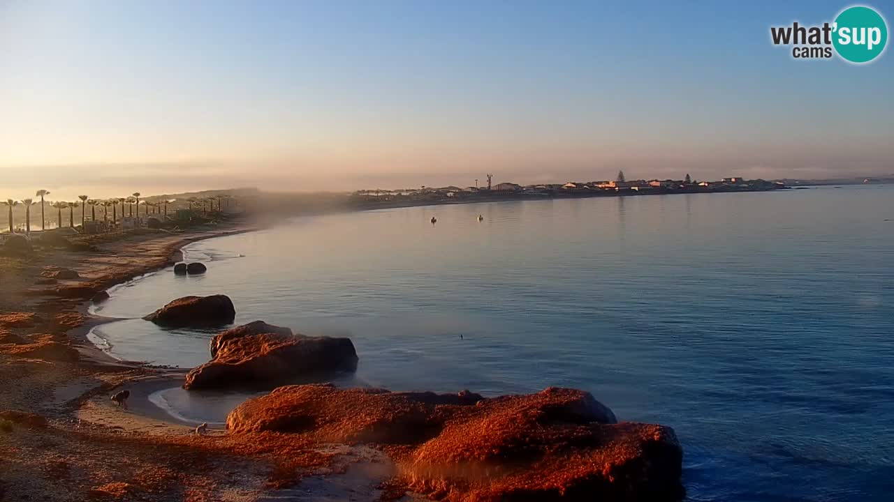 Cala Saline webcam – Strand Putzu Idu | Sardinien