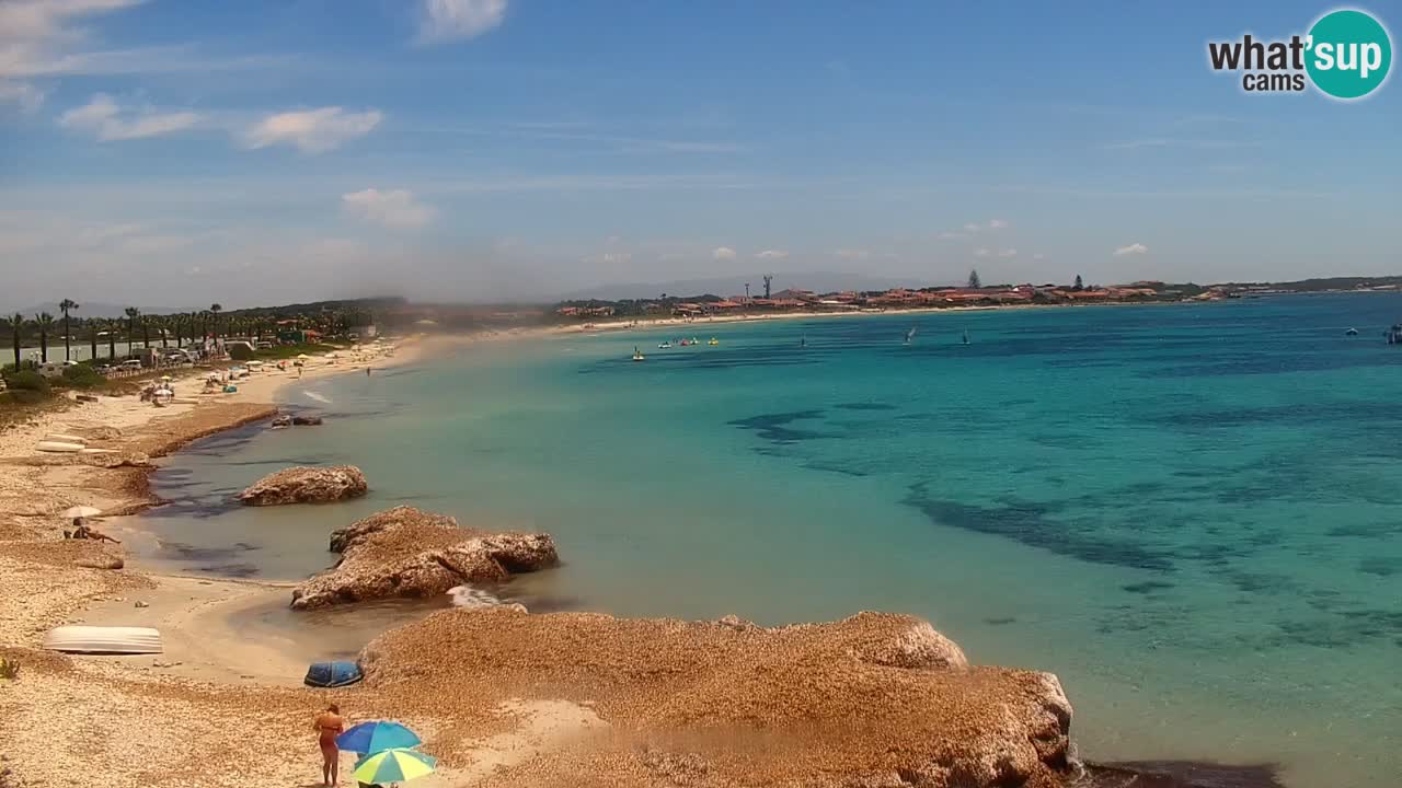 Webcam en vivo Cala Saline – Playa Putzu Idu | Cerdeña