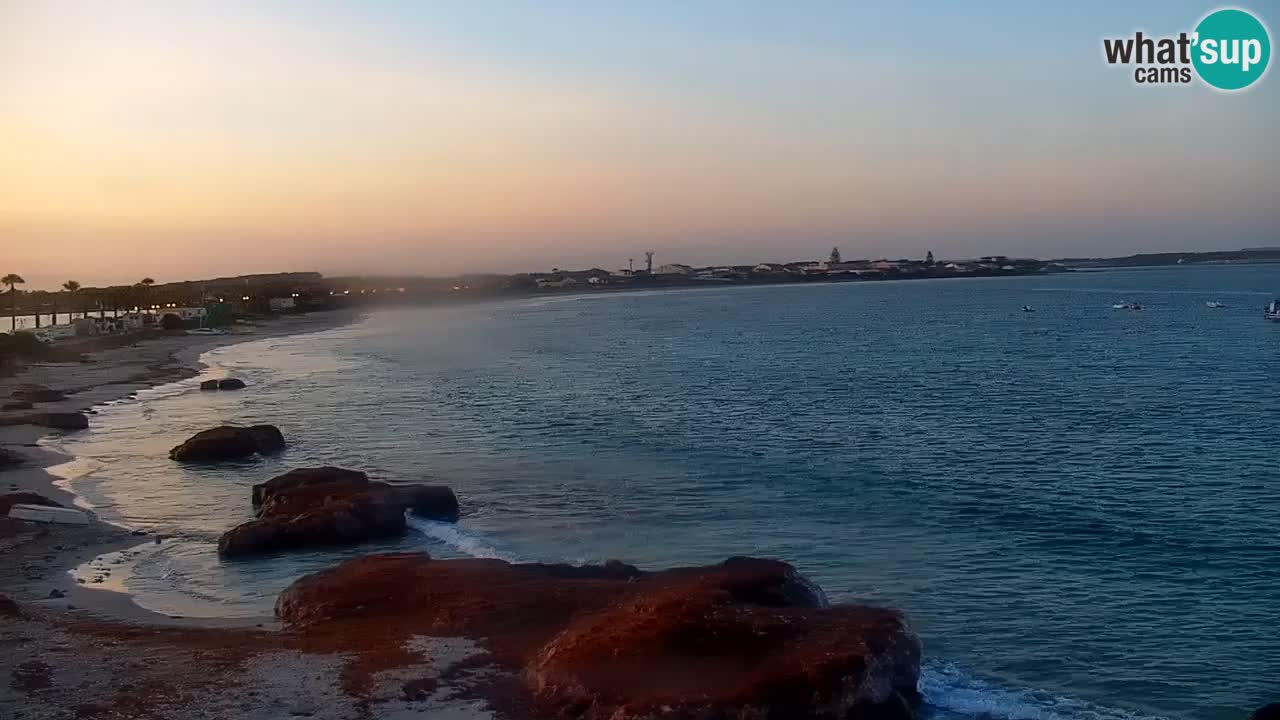 Spletna kamera Cala Saline – Plaža Putzu Idu | Sardinija