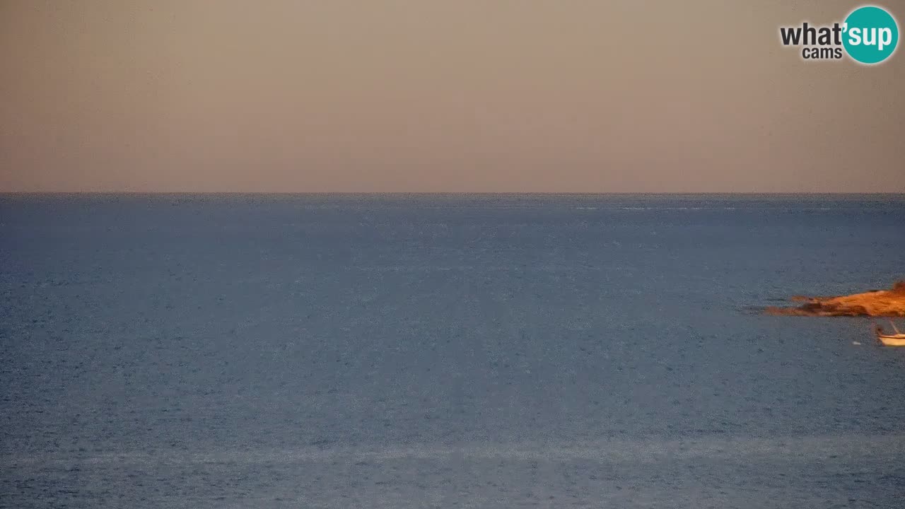 Spletna kamera Cala Saline – Plaža Putzu Idu | Sardinija