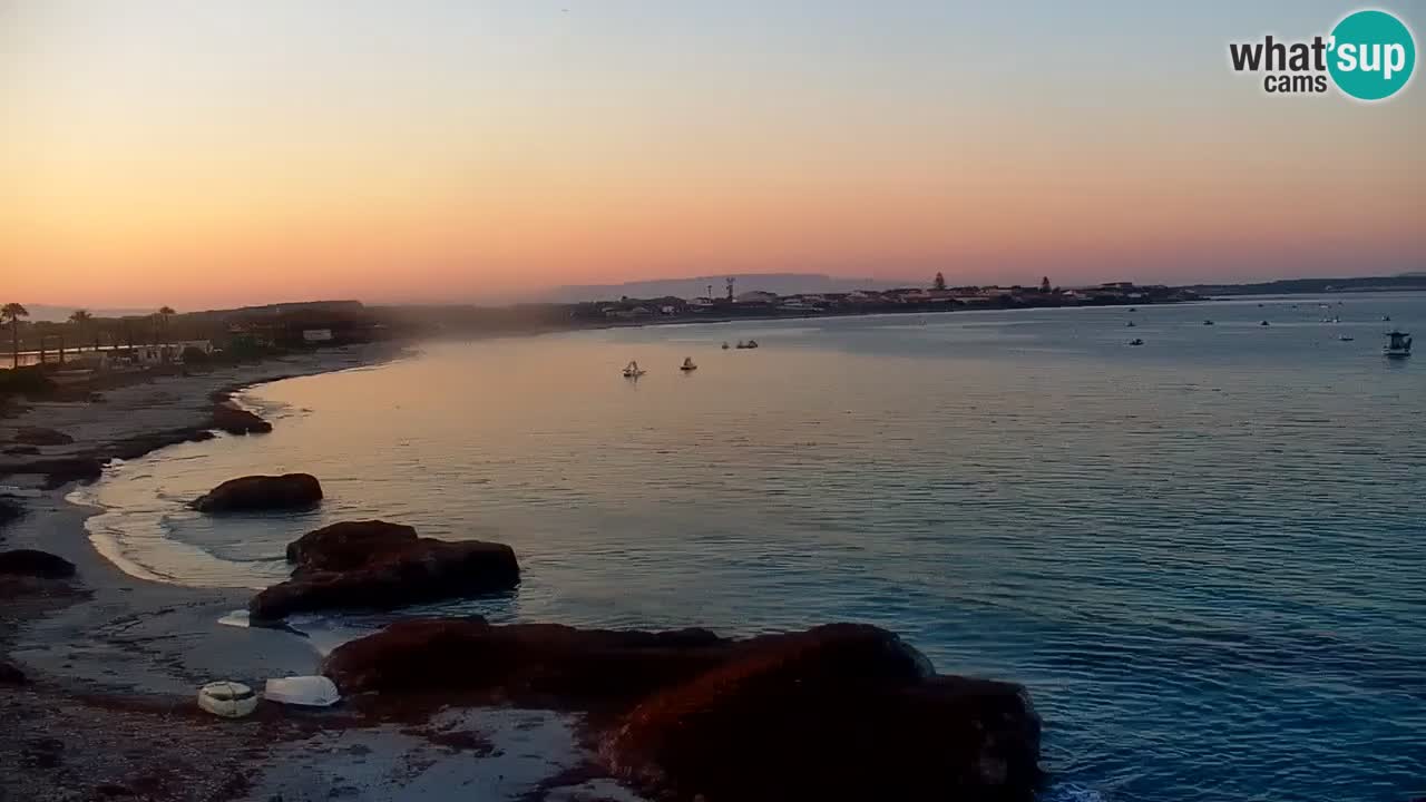 Spletna kamera Cala Saline – Plaža Putzu Idu | Sardinija