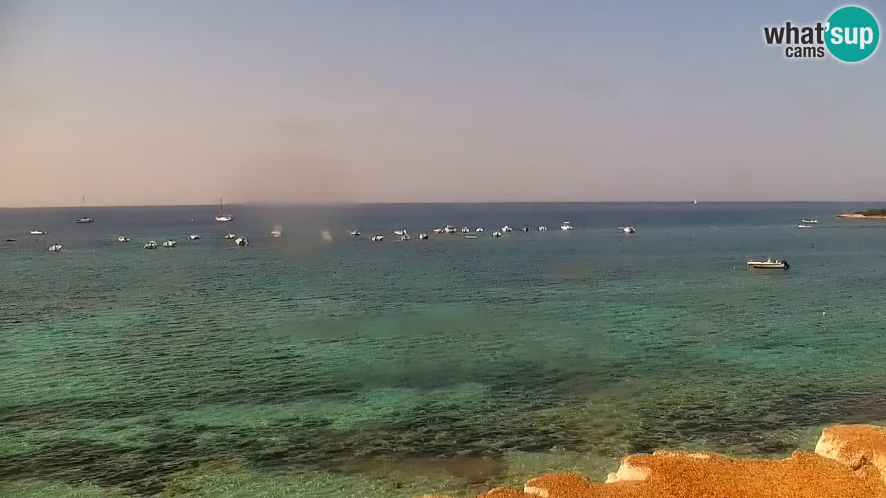 Spletna kamera Cala Saline – Plaža Putzu Idu | Sardinija