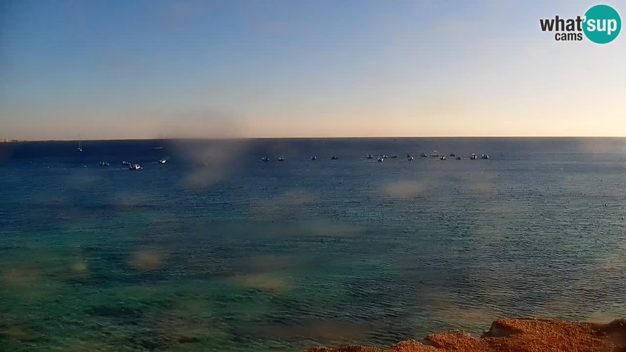 Web Kamera Cala Saline – plaža Putzu Idu | Sardinija