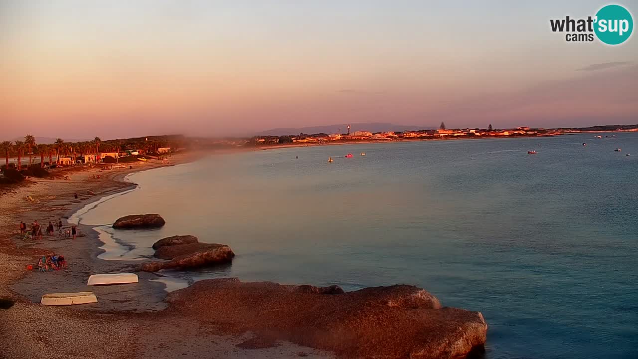Livecam Putzu Idu – Cala Saline | Sardinia