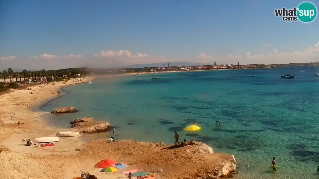 Web Kamera Cala Saline – plaža Putzu Idu | Sardinija