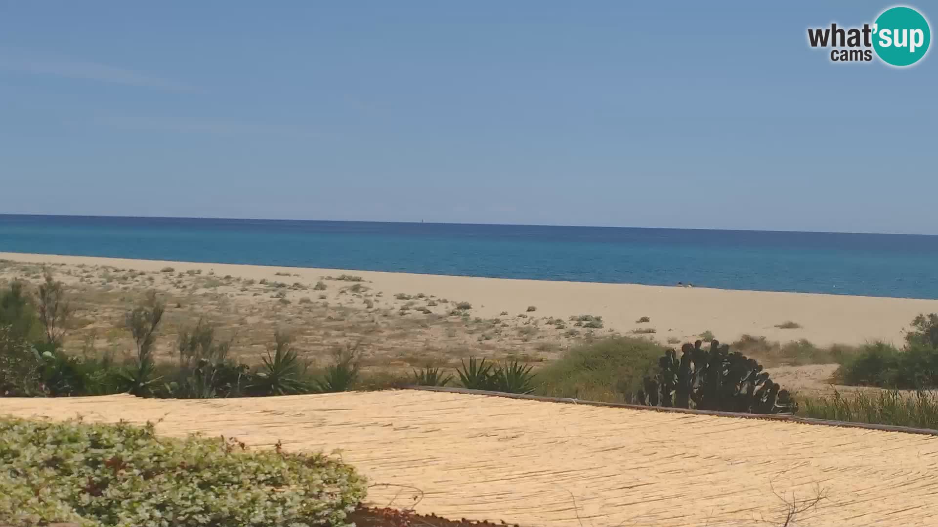 Camera en vivo Marina di Orosei – playa in Cerdeña – Italia