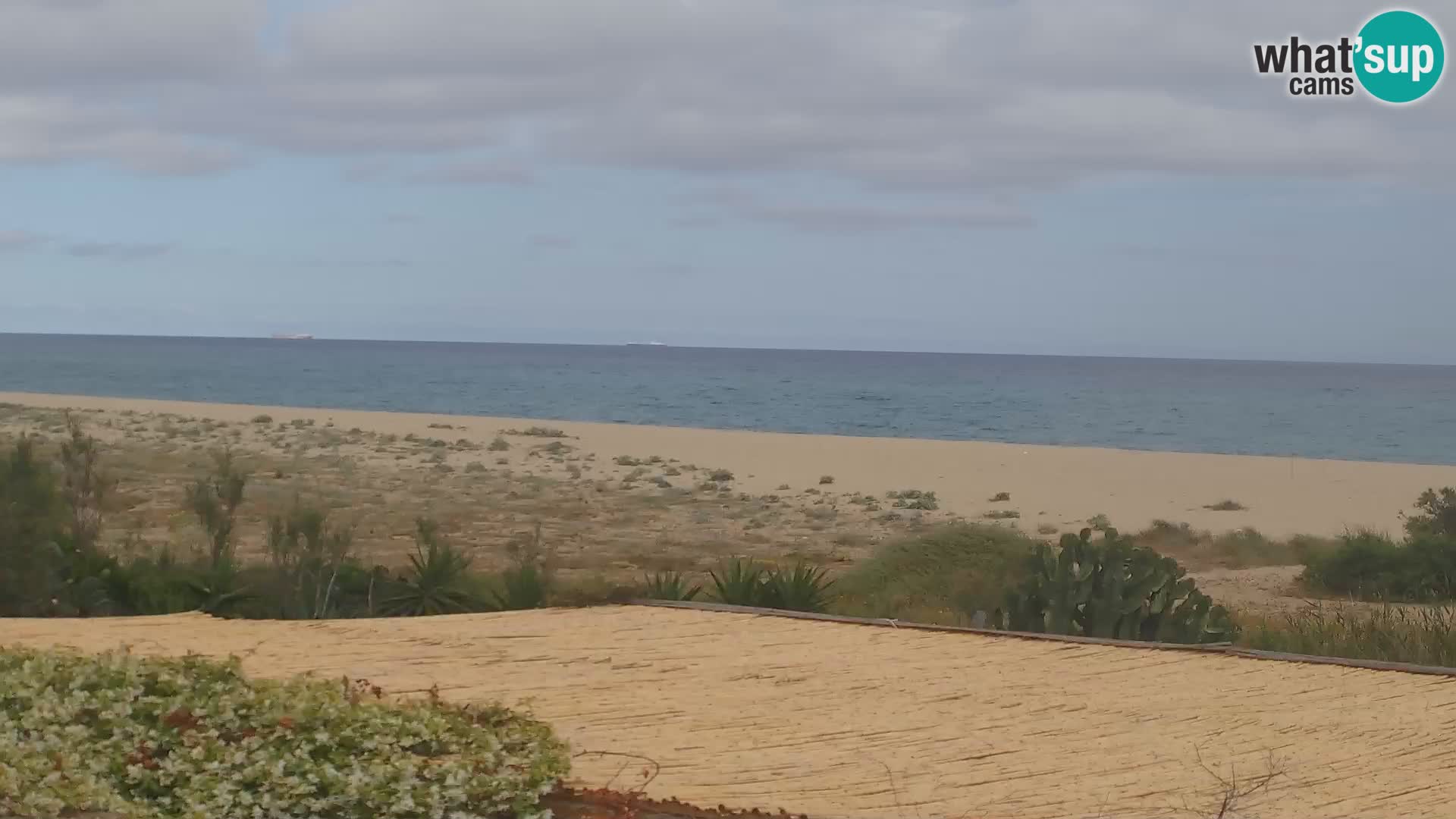 Live Webcam Marina di Orosei – beach in Sardinia – Italy
