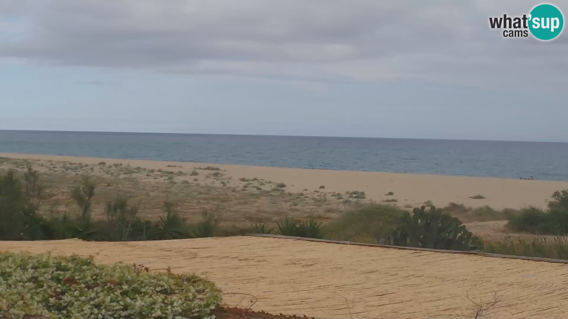 Live Webcam Marina di Orosei – beach in Sardinia – Italy