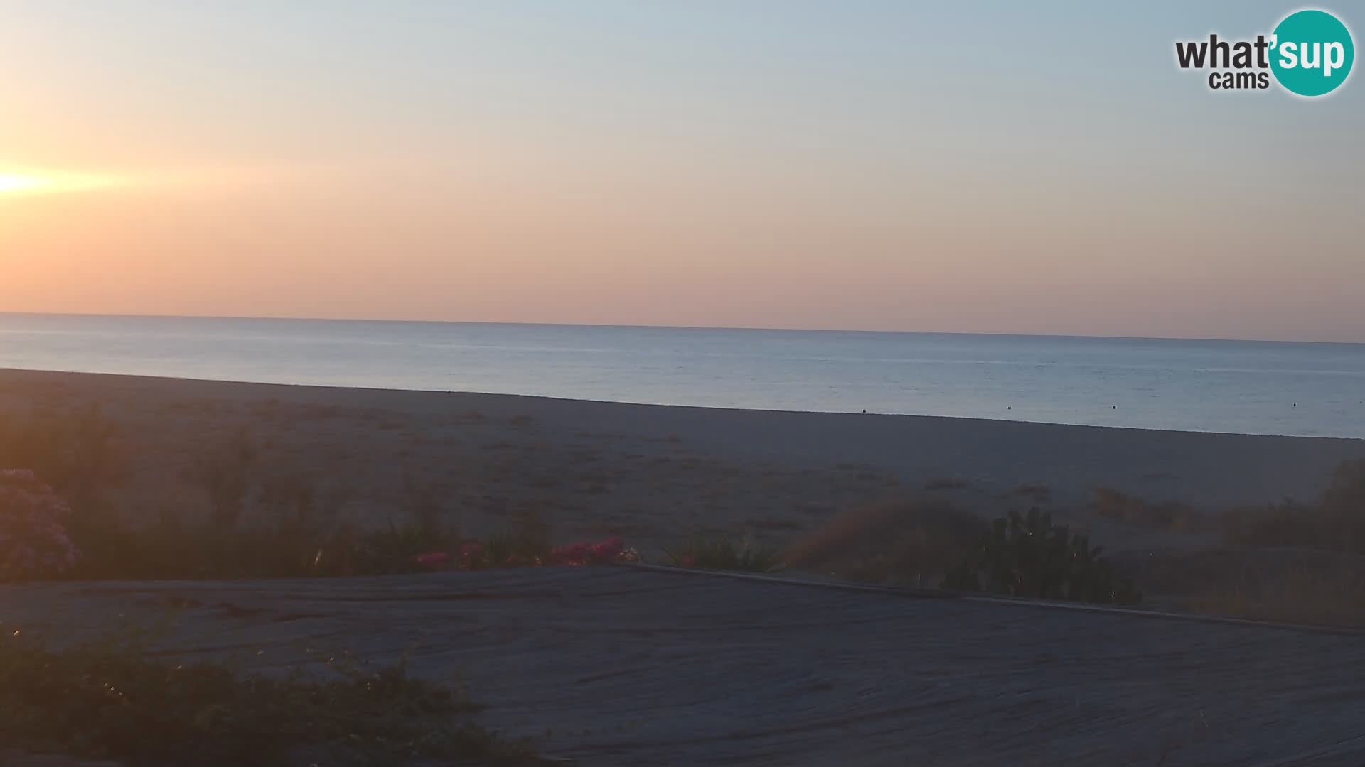 Spletna kamera Marina di Orosei – plaža v Sardiniji – Italija