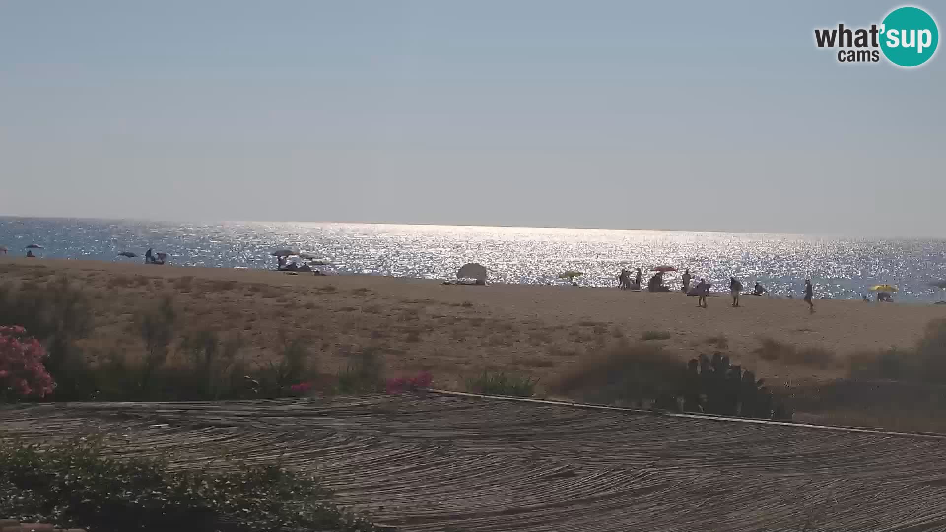 Spletna kamera Marina di Orosei – plaža v Sardiniji – Italija