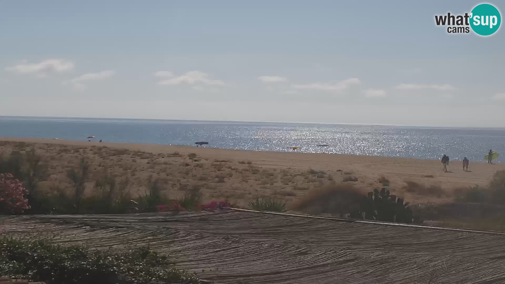 Live Webcam Marina di Orosei – beach in Sardinia – Italy