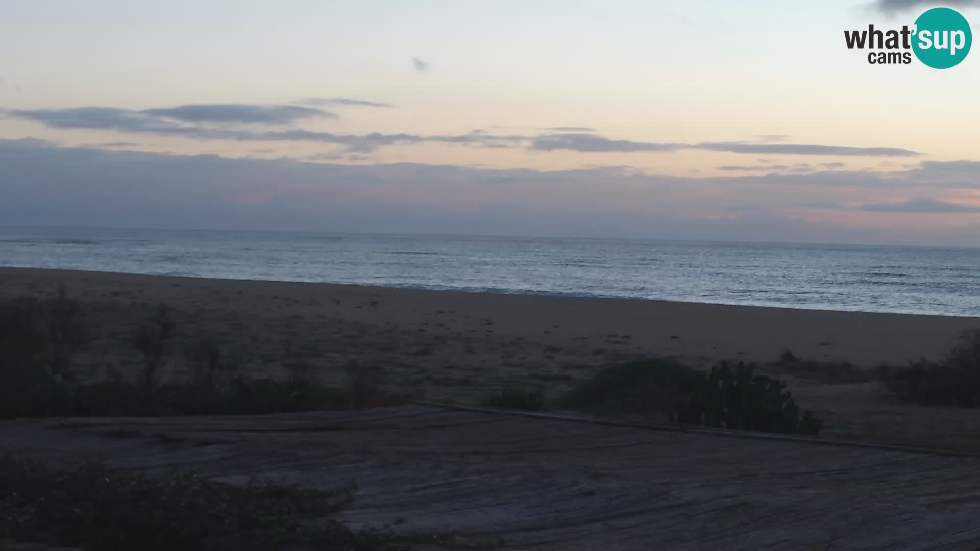 Spletna kamera Marina di Orosei – plaža v Sardiniji – Italija