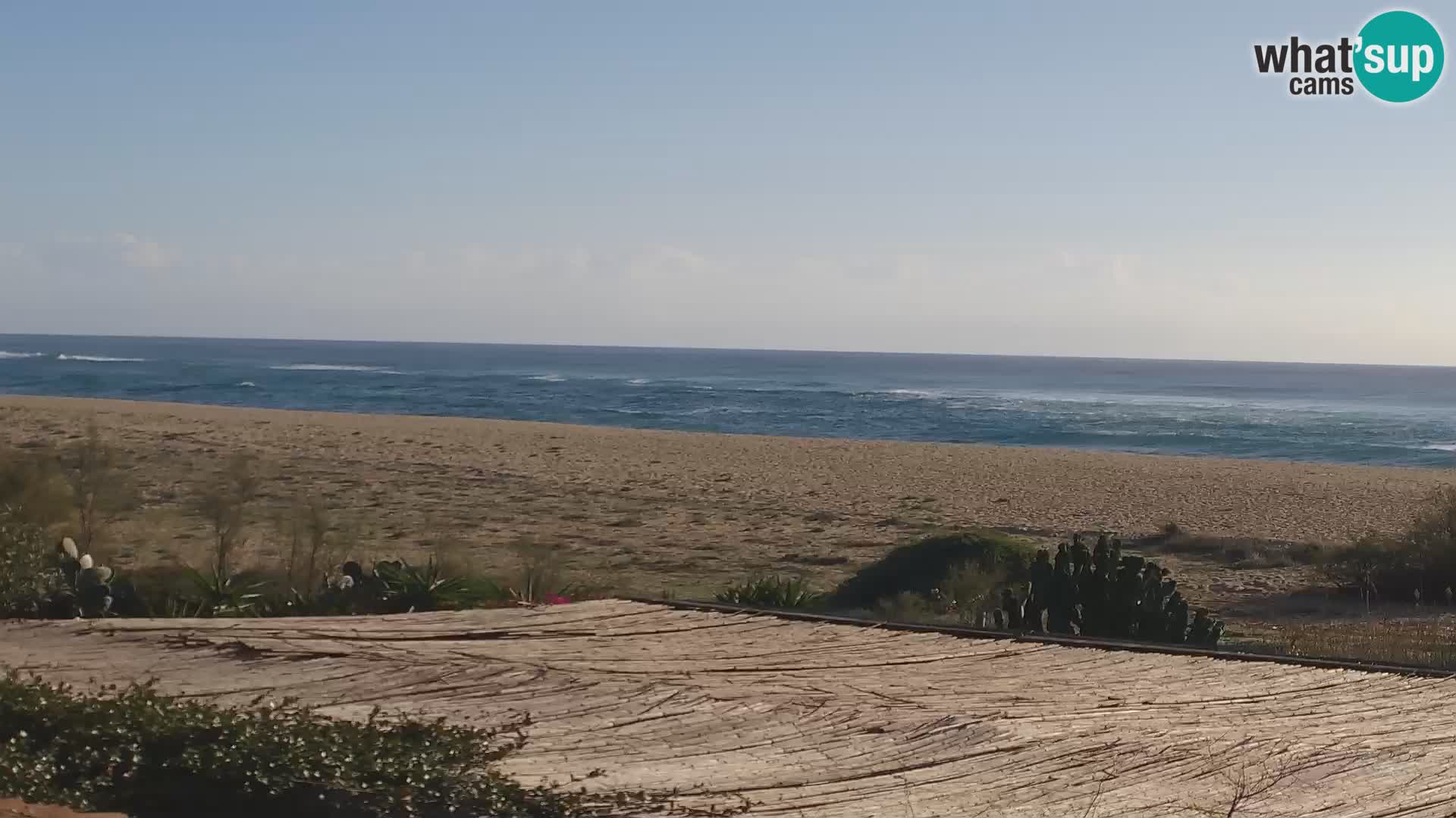 Spletna kamera Marina di Orosei – plaža v Sardiniji – Italija