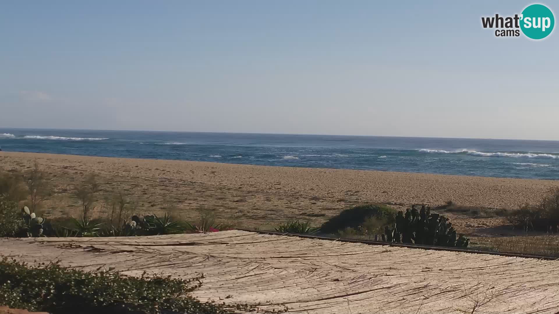 Spletna kamera Marina di Orosei – plaža v Sardiniji – Italija