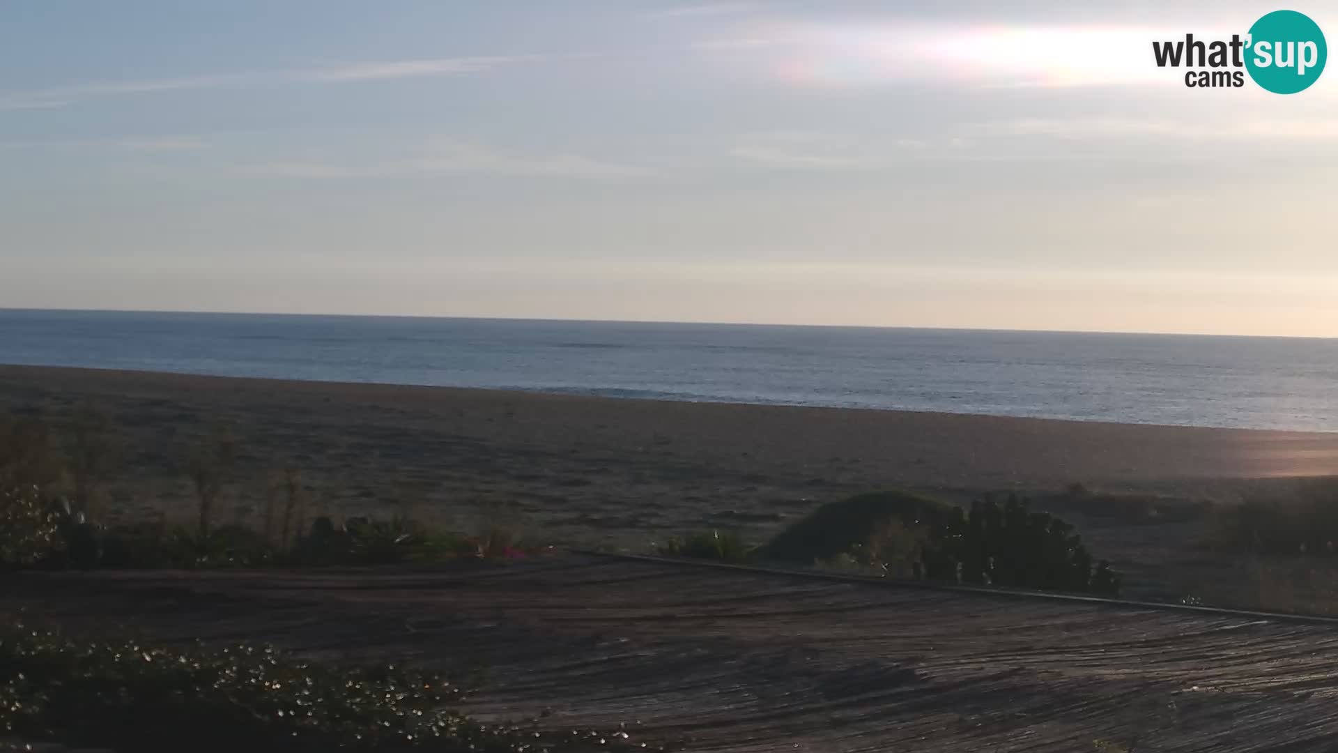 Spletna kamera Marina di Orosei – plaža v Sardiniji – Italija