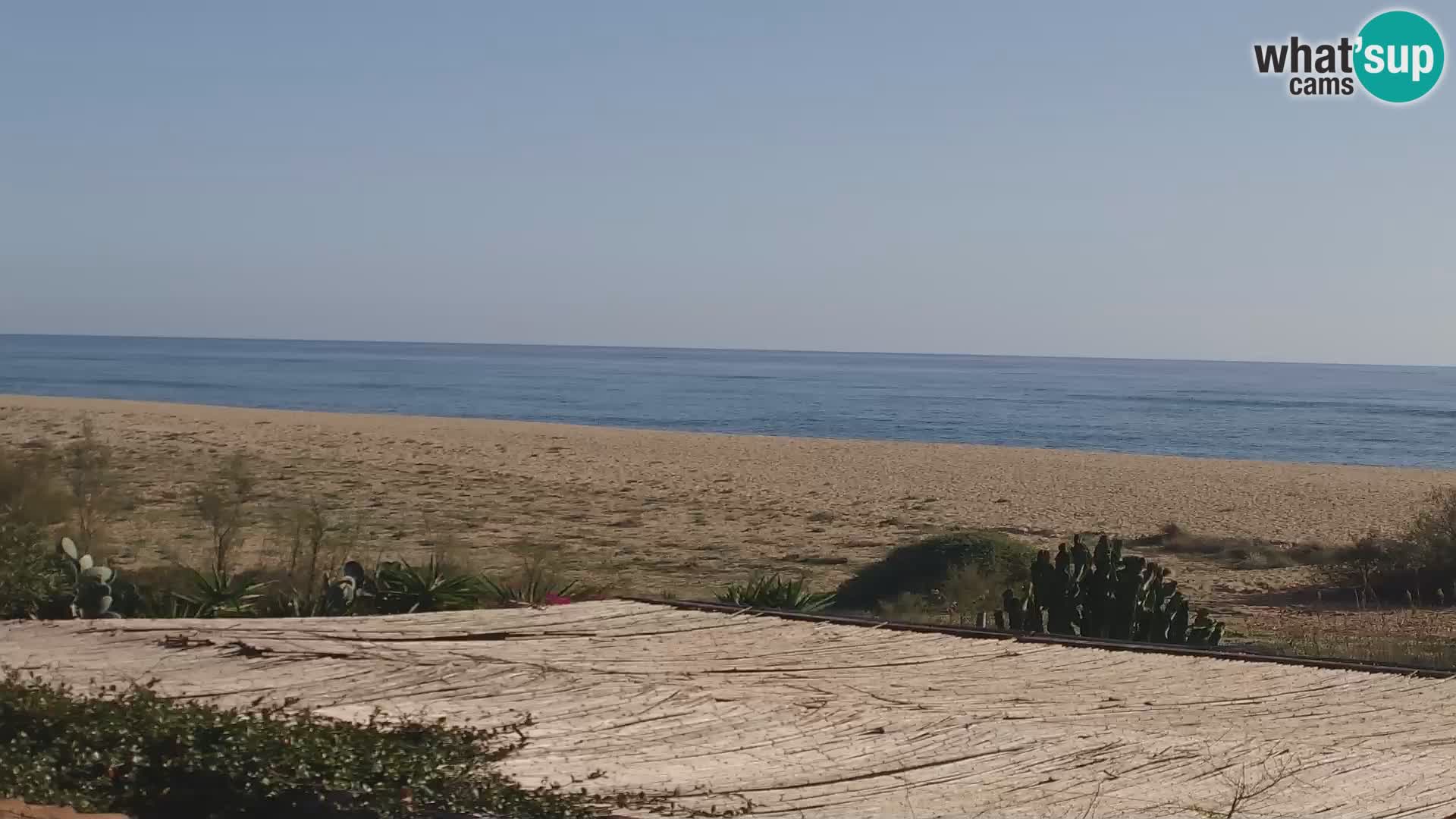 Spletna kamera Marina di Orosei – plaža v Sardiniji – Italija